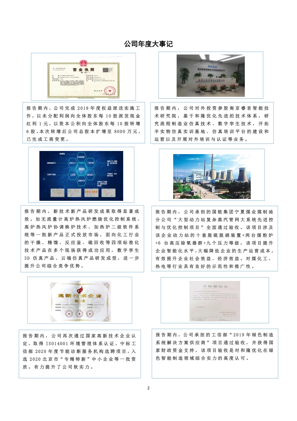 430290_2020_和隆优化_2020年年度报告_2021-04-19.pdf_第2页