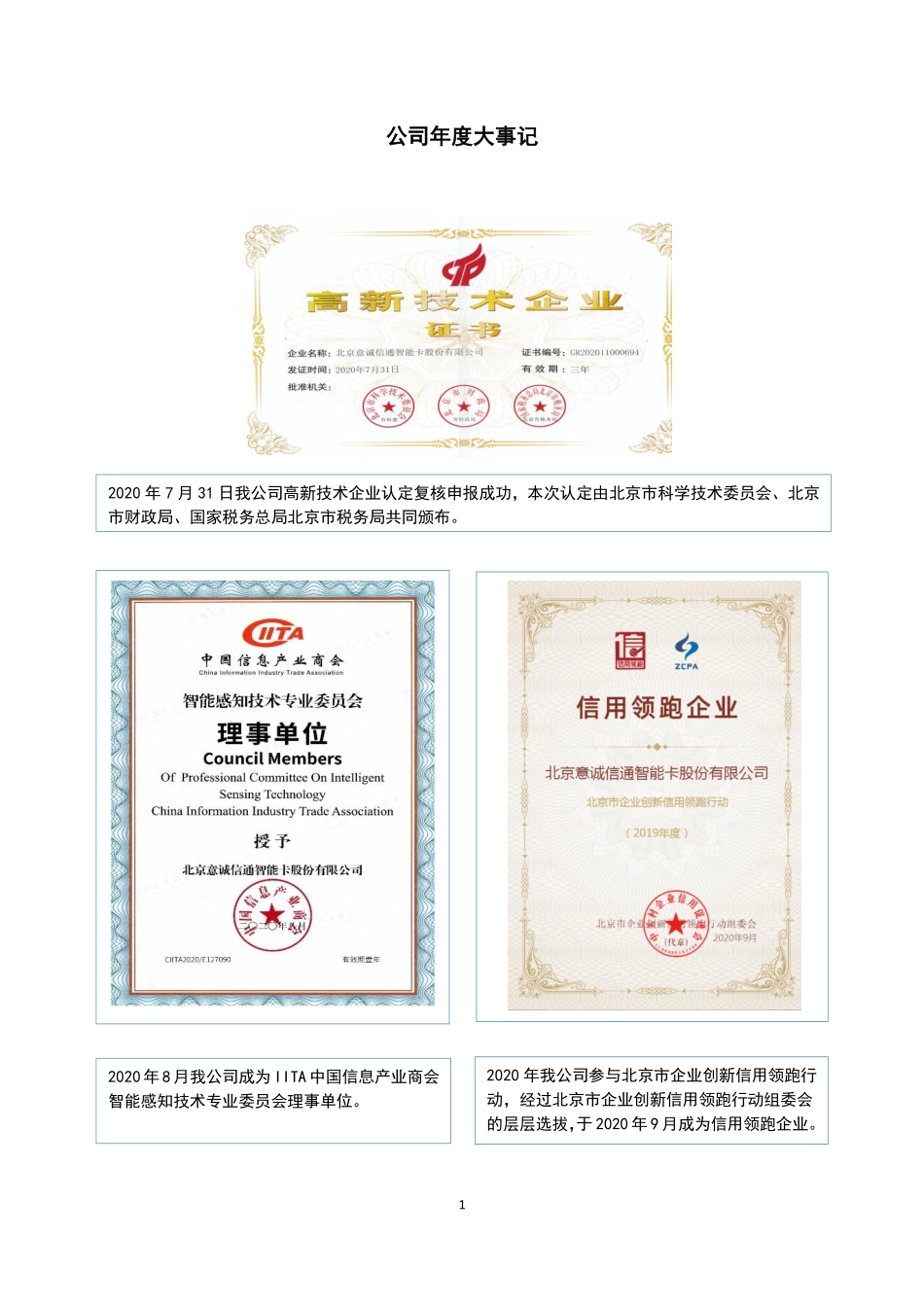 430058_2020_意诚信通_2020年年度报告_2021-04-20.pdf_第2页