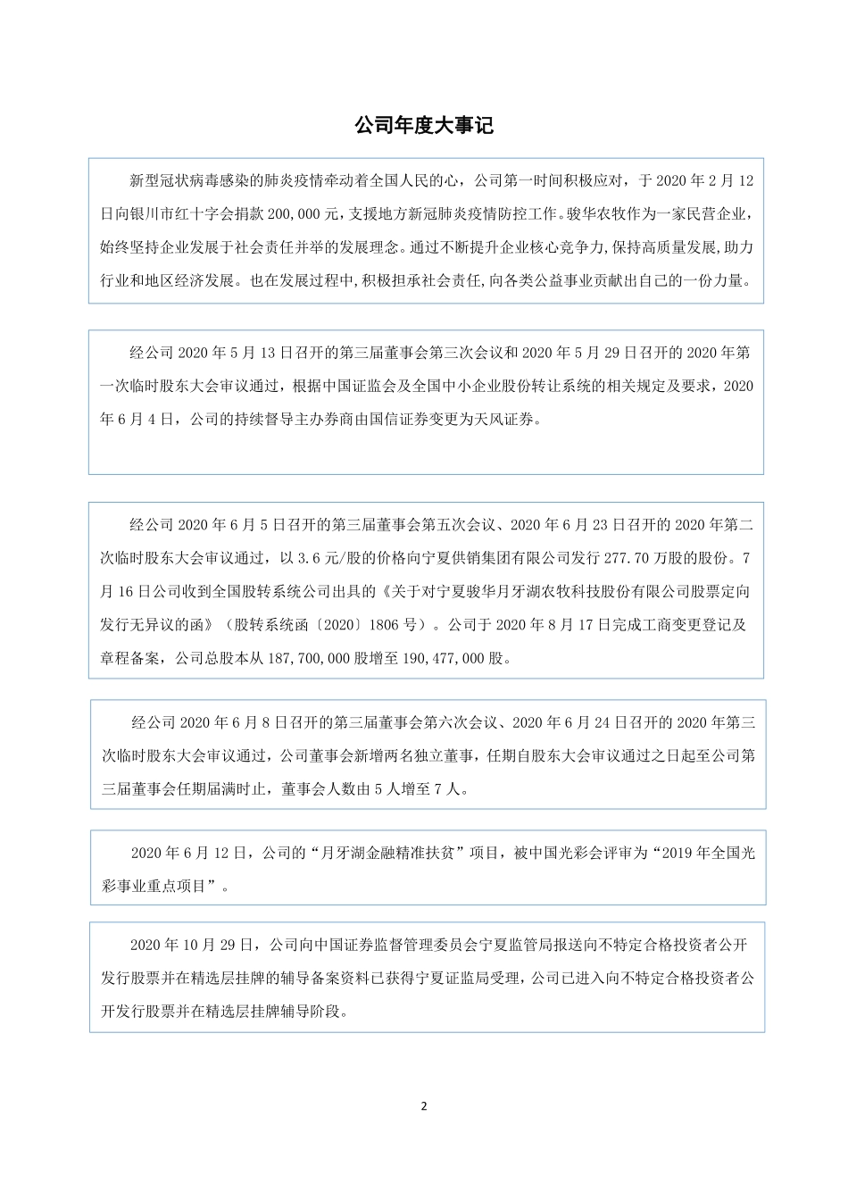 830851_2020_骏华农牧_2020年年度报告_2021-03-18.pdf_第2页
