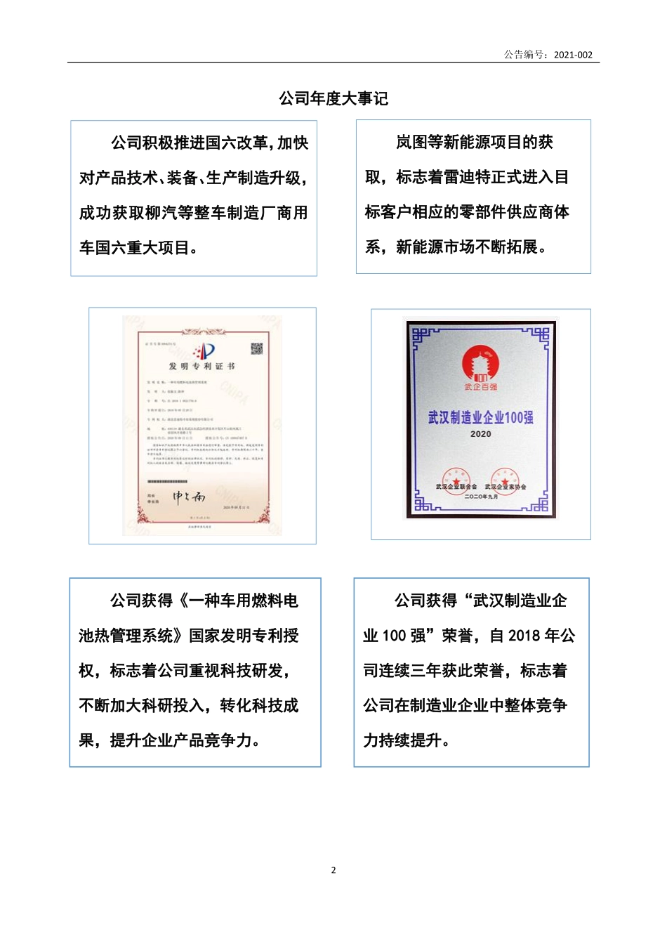 831309_2020_雷迪特_2020年年度报告_2021-04-15.pdf_第2页