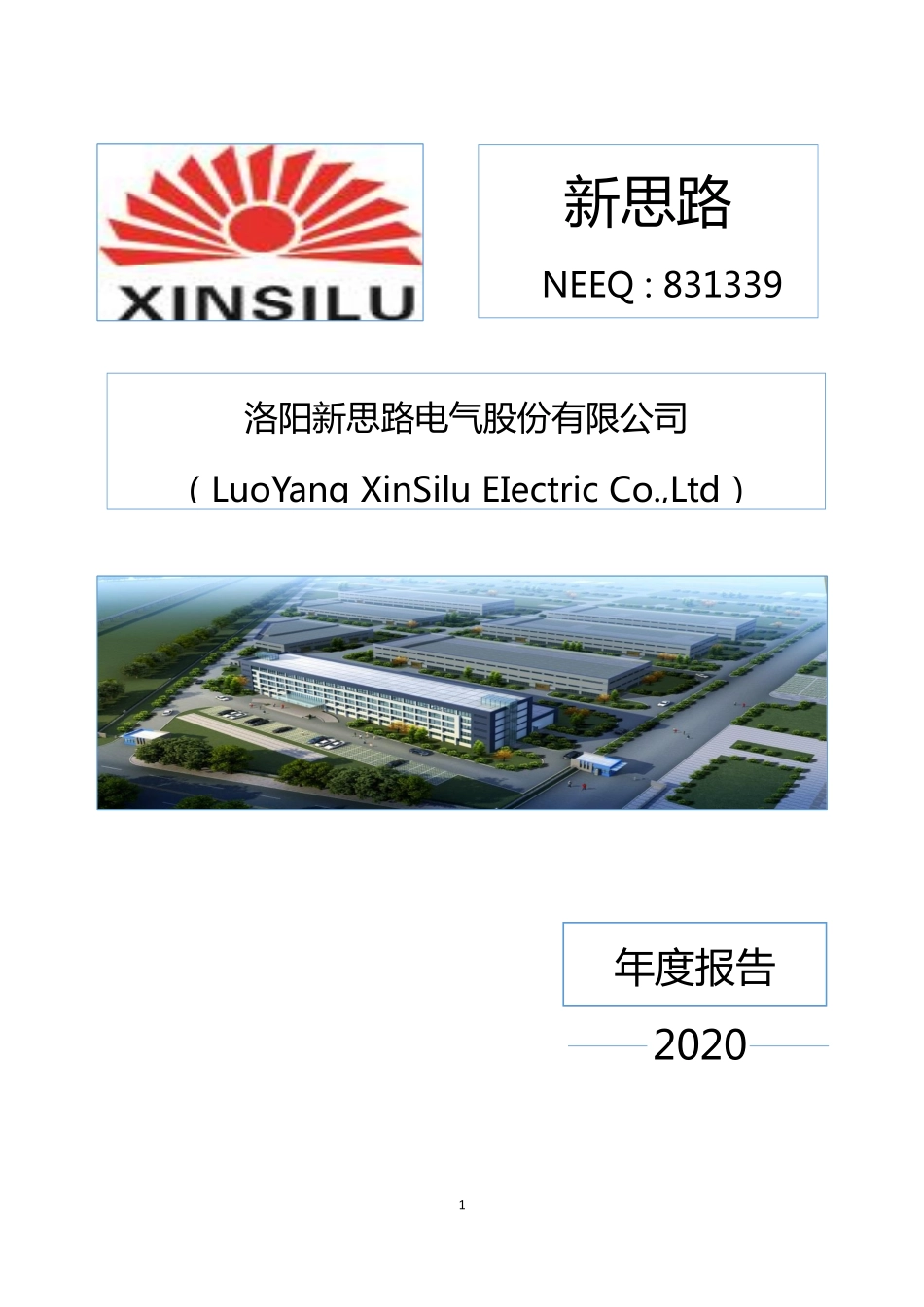 831339_2020_新思路_2020年年度报告_2021-04-22.pdf_第1页
