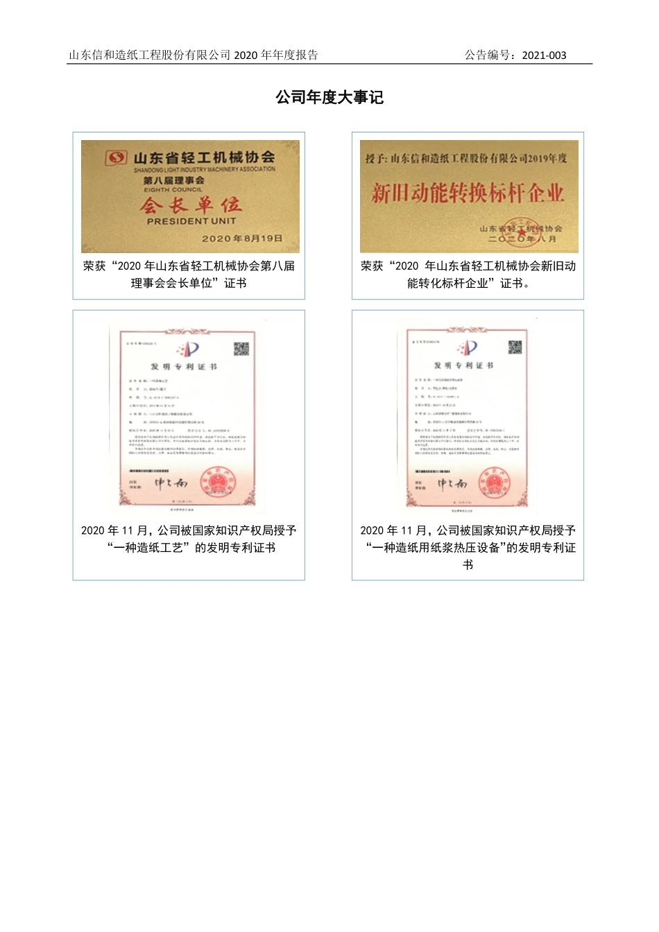 831338_2020_山东信和_2020年年度报告_2021-04-29.pdf_第2页