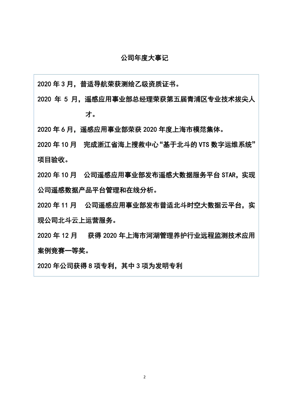 831330_2020_普适导航_2020年年度报告_2021-04-28.pdf_第2页