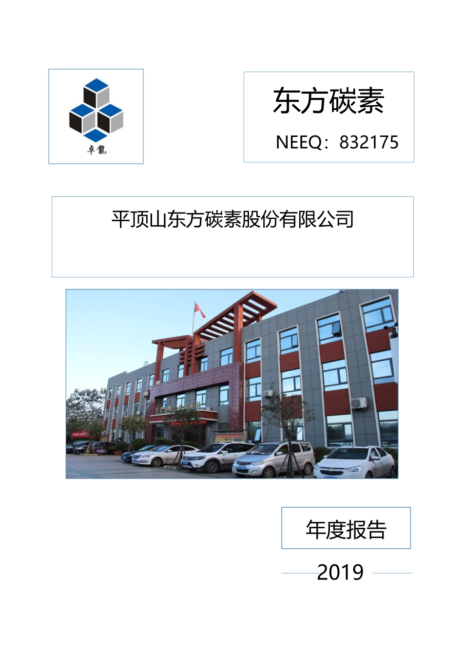 832175_2019_东方碳素_2019年年度报告_2022-04-28.pdf_第1页