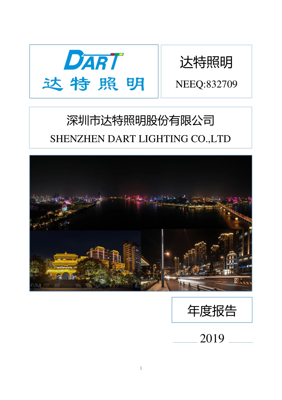 832709_2019_达特照明_2019年年度报告_2020-04-28.pdf_第1页