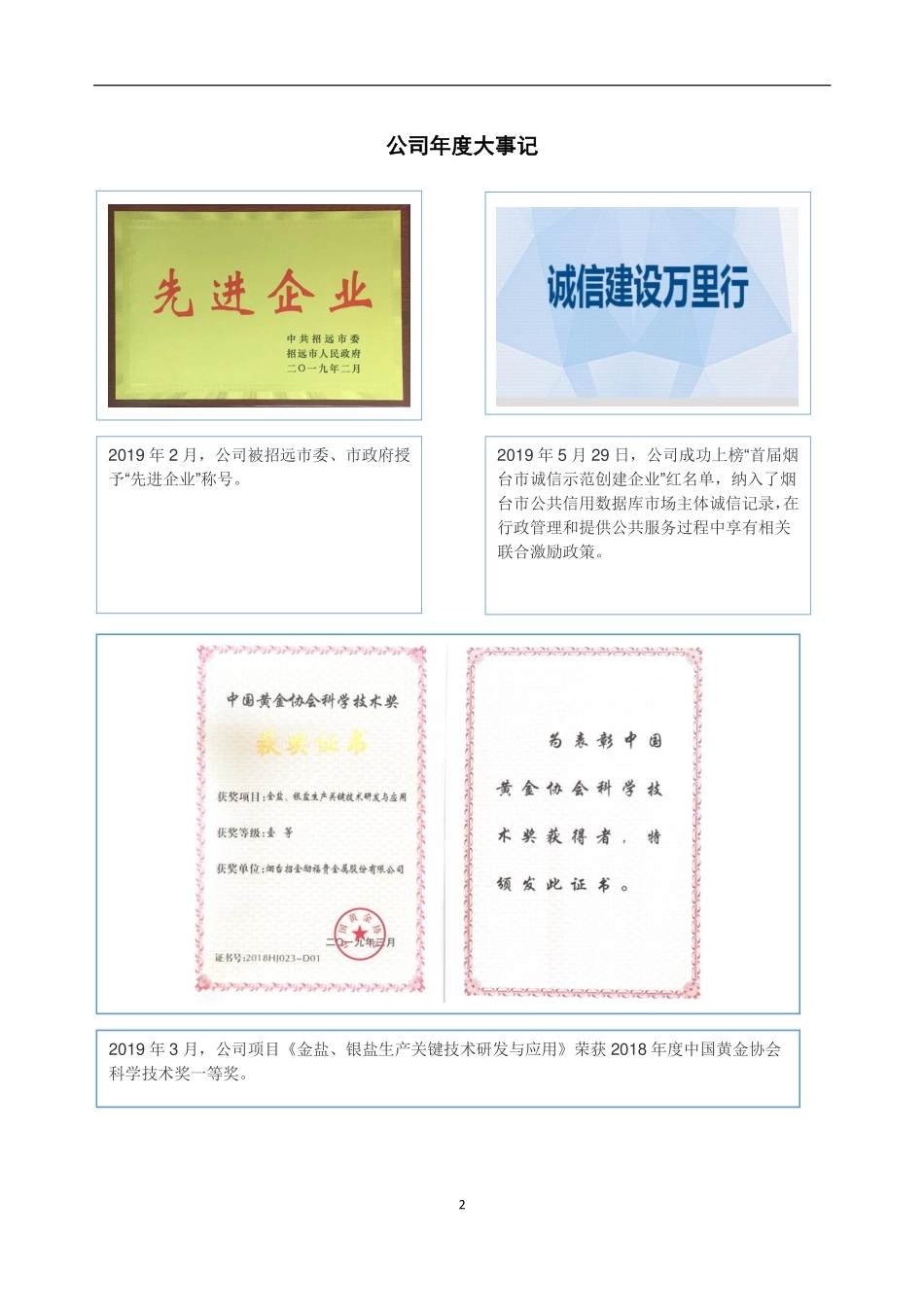 835776_2019_招金励福_2019年公司年度报告_2020-03-01.pdf_第2页