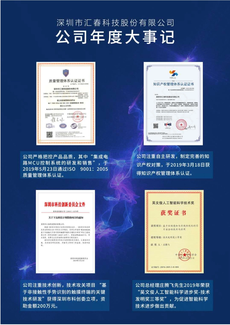 836399_2019_汇春科技_2019年年度报告_2020-04-23.pdf_第2页