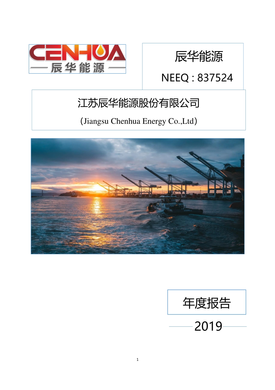 837524_2019_辰华能源_2019年年报_2020-06-28.pdf_第1页