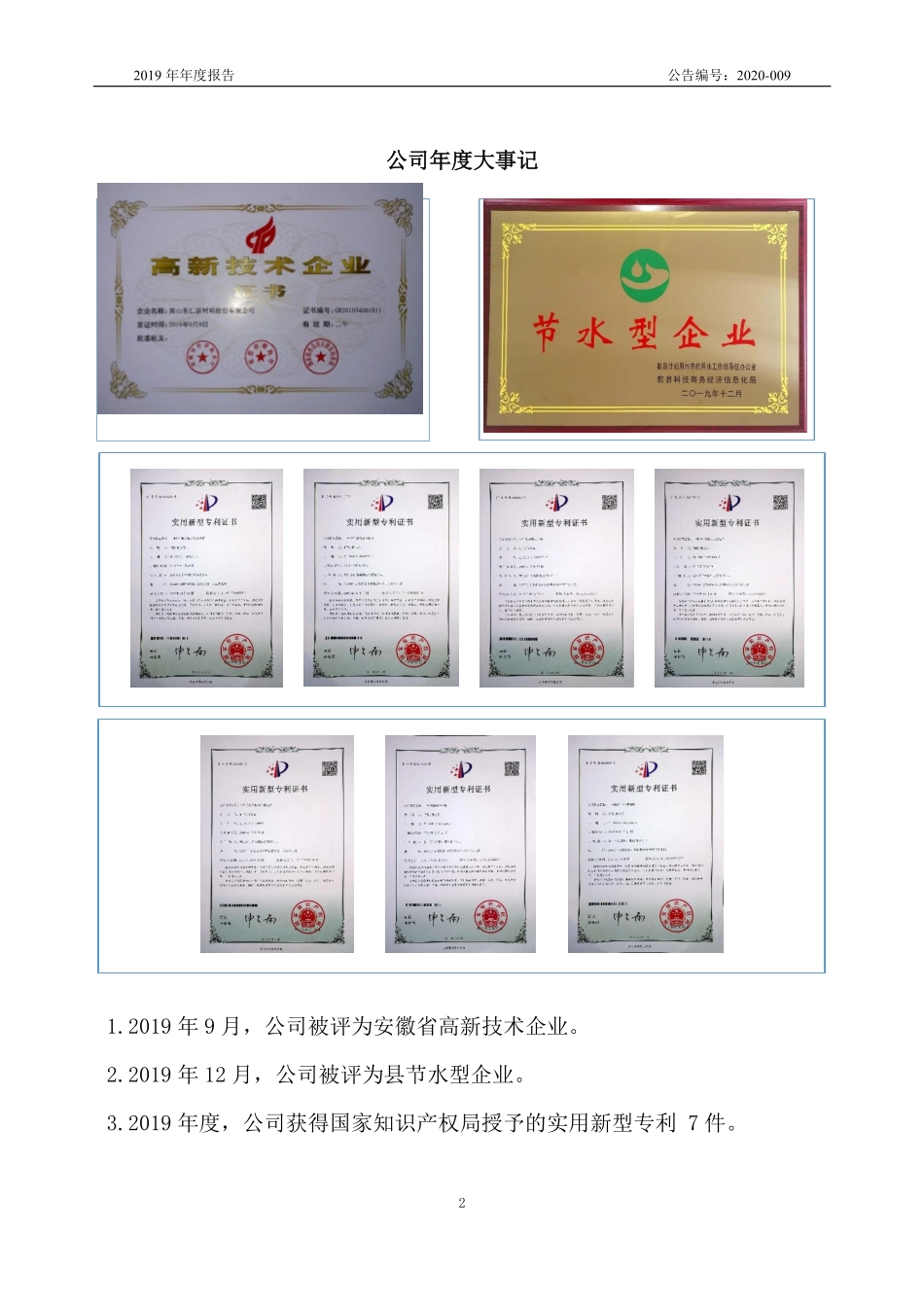 838478_2019_东仁新材_2019年年度报告_2020-04-27.pdf_第2页