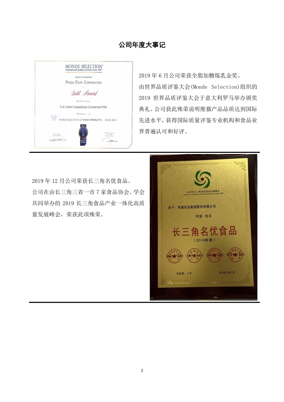 832559_2019_熊猫乳品_2019年年度报告_2020-04-13.pdf_第2页