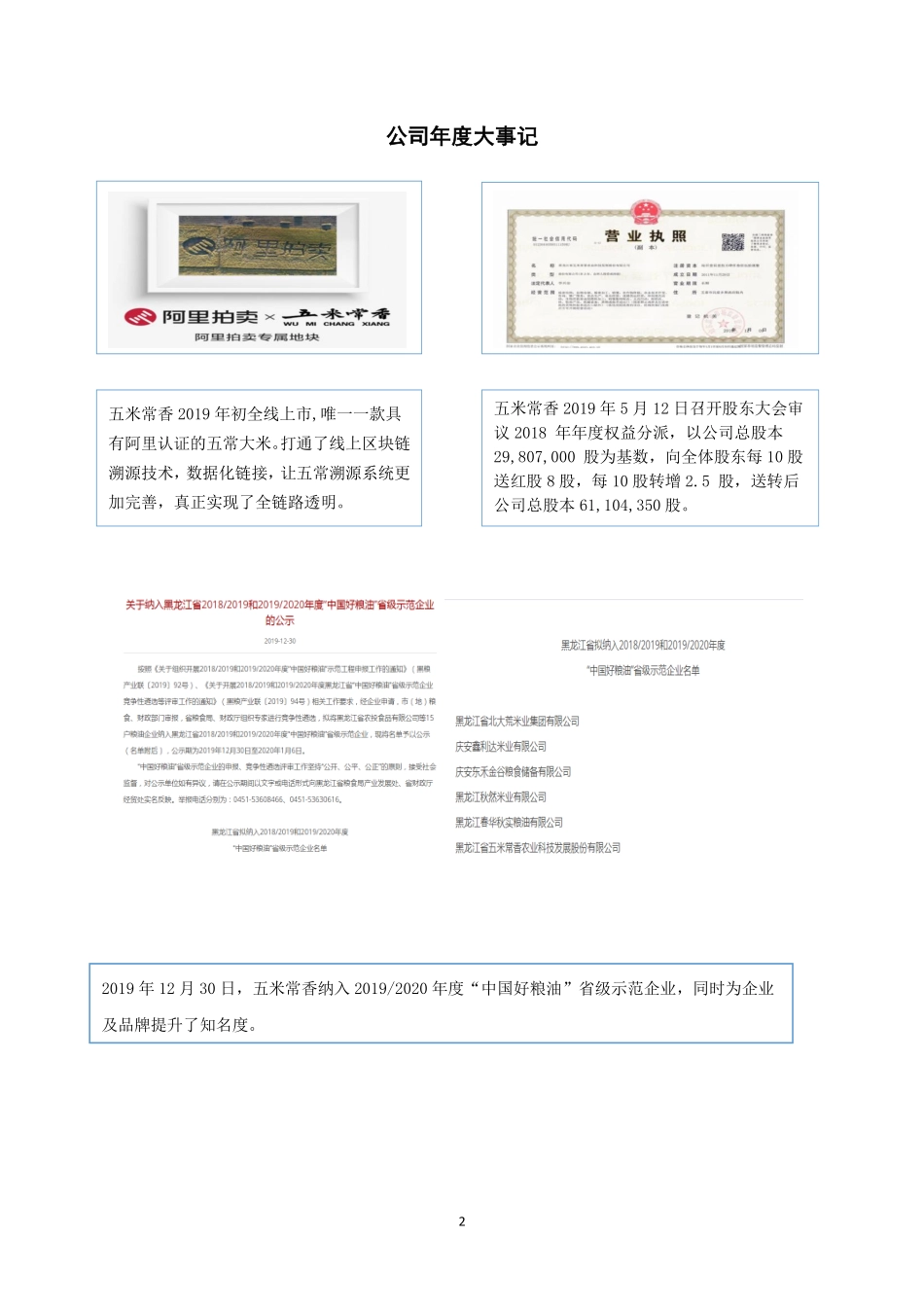 834872_2019_五米常香_2019年年度报告_2020-04-27.pdf_第2页