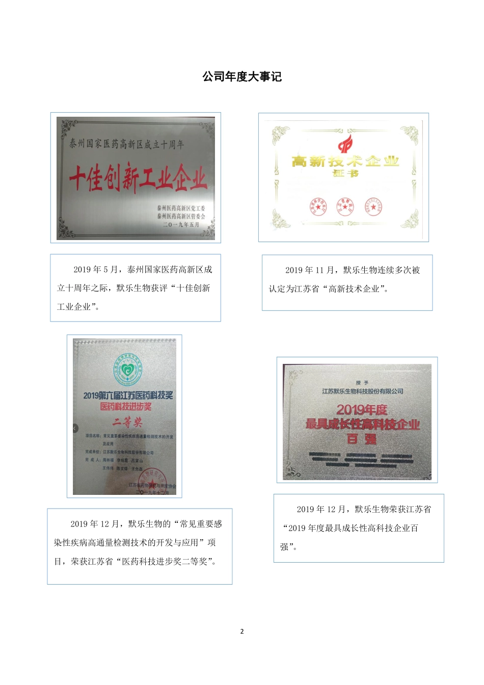 839185_2019_默乐生物_2019年年度报告_2020-04-21.pdf_第2页