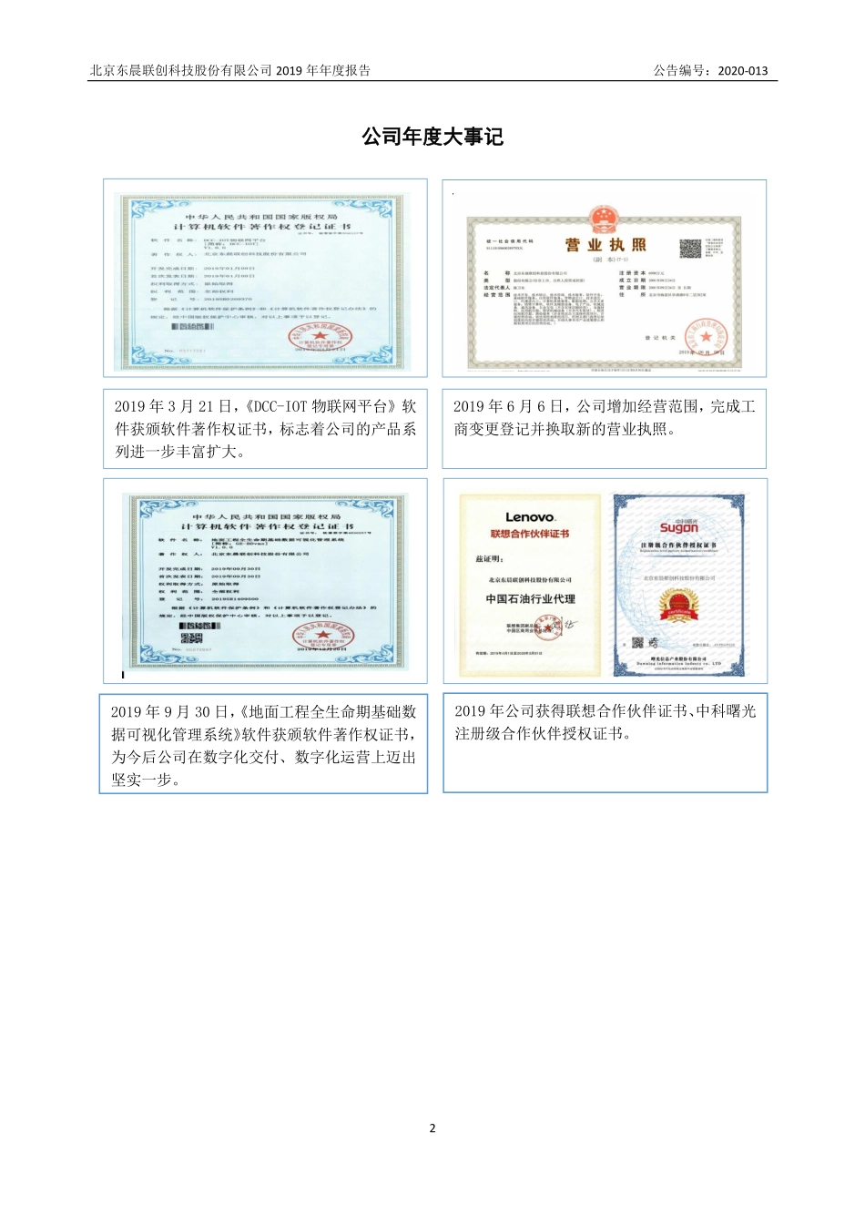 835521_2019_东晨联创_2019年年度报告_2020-04-21.pdf_第2页