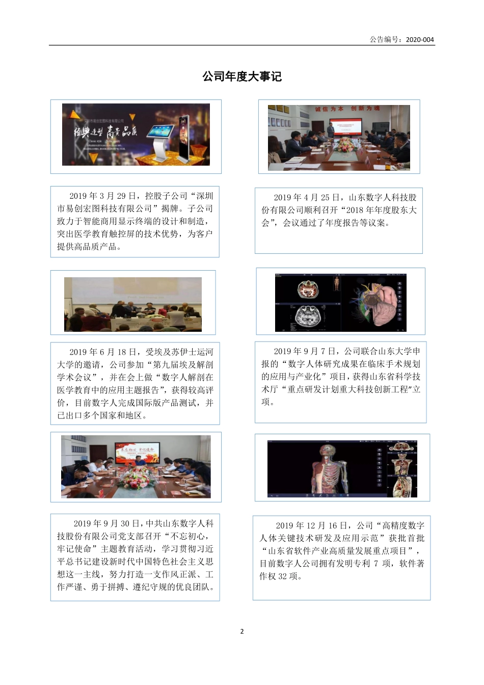 835670_2019_数字人_2019年年度报告_2020-03-04.pdf_第2页