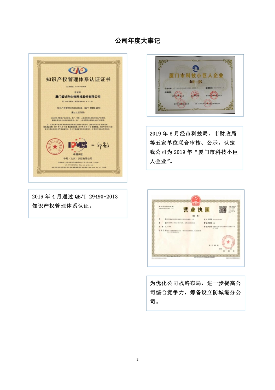 870308_2019_鲎生科_2019年年度报告_2020-04-26.pdf_第2页