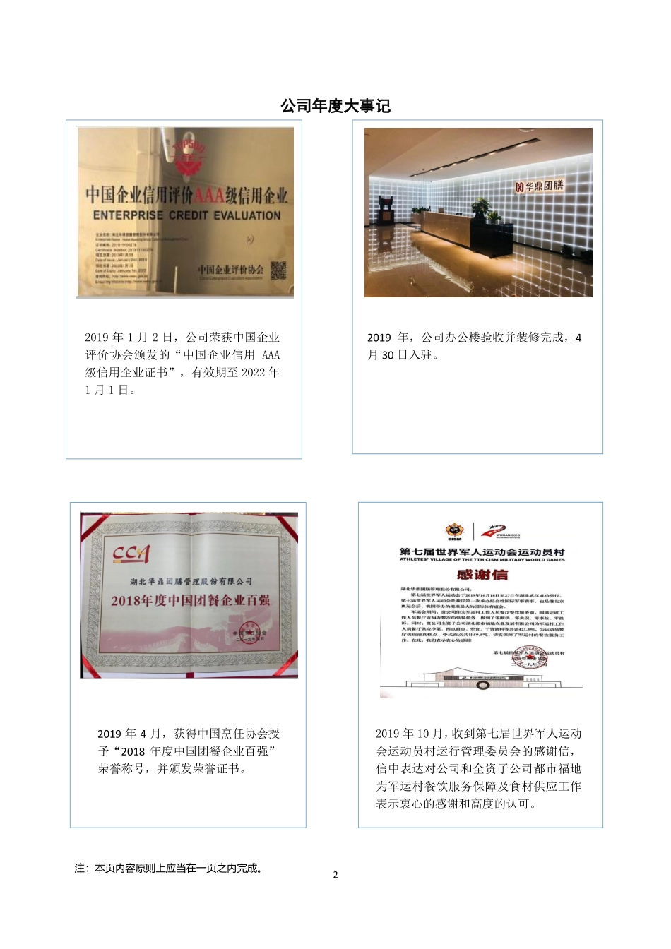 835222_2019_华鼎团膳_2019年年度报告_2020-06-17.pdf_第2页