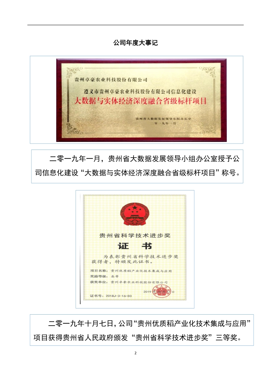 839606_2019_卓豪股份_2019年年度报告_2020-04-27.pdf_第2页