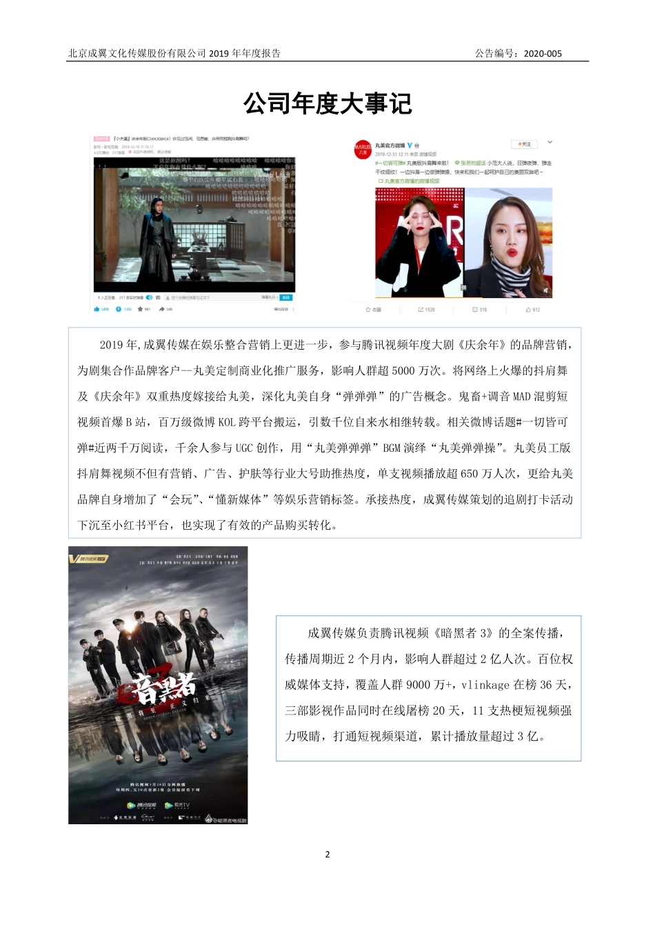 870228_2019_成翼传媒_2019年年度报告_2020-04-27.pdf_第2页