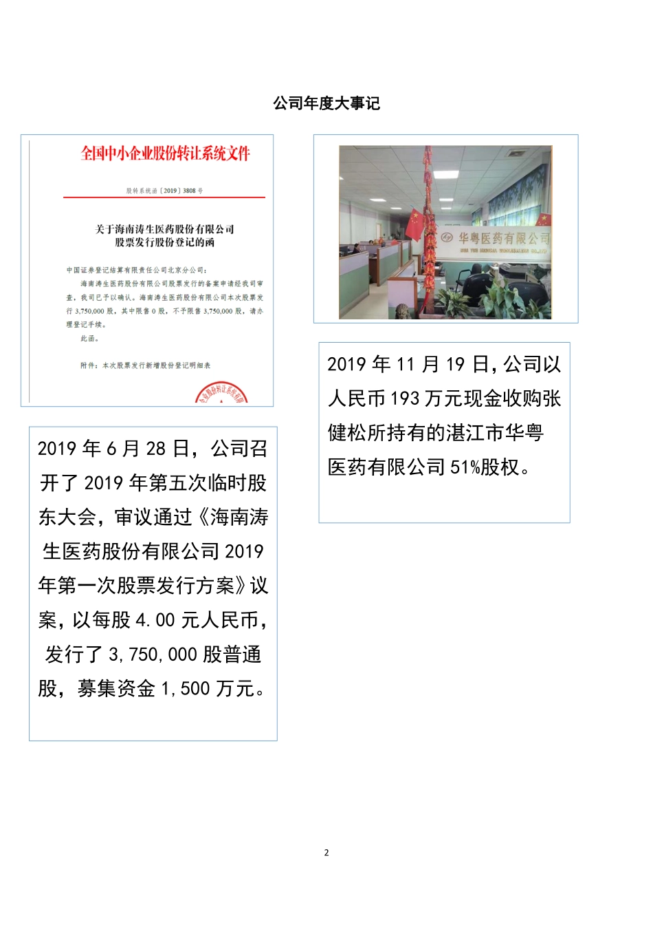 839411_2019_涛生医药_2019年年度报告_2020-03-26.pdf_第2页
