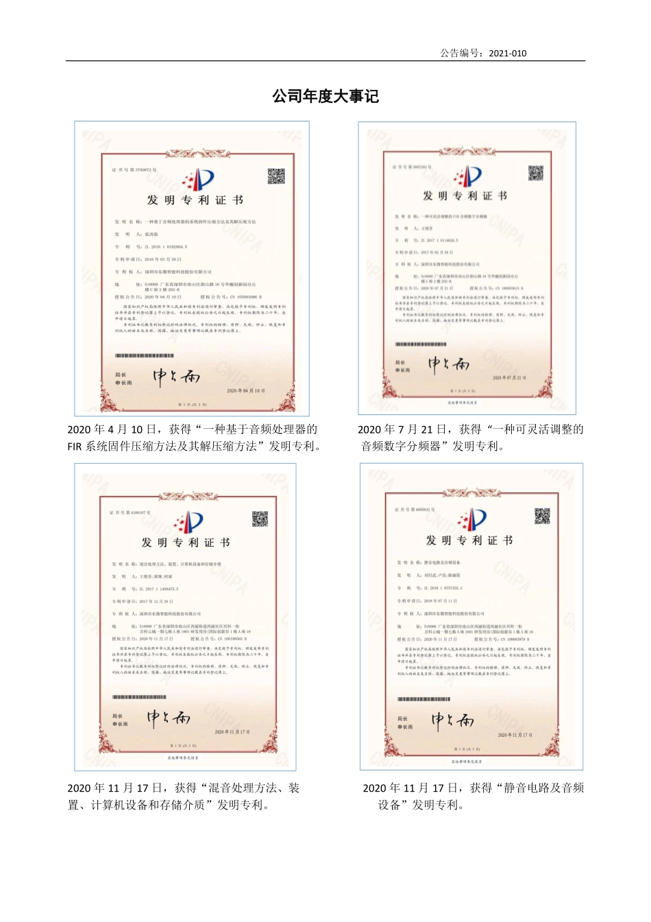 870902_2020_东微智能_2020年年度报告_2021-03-24.pdf_第2页
