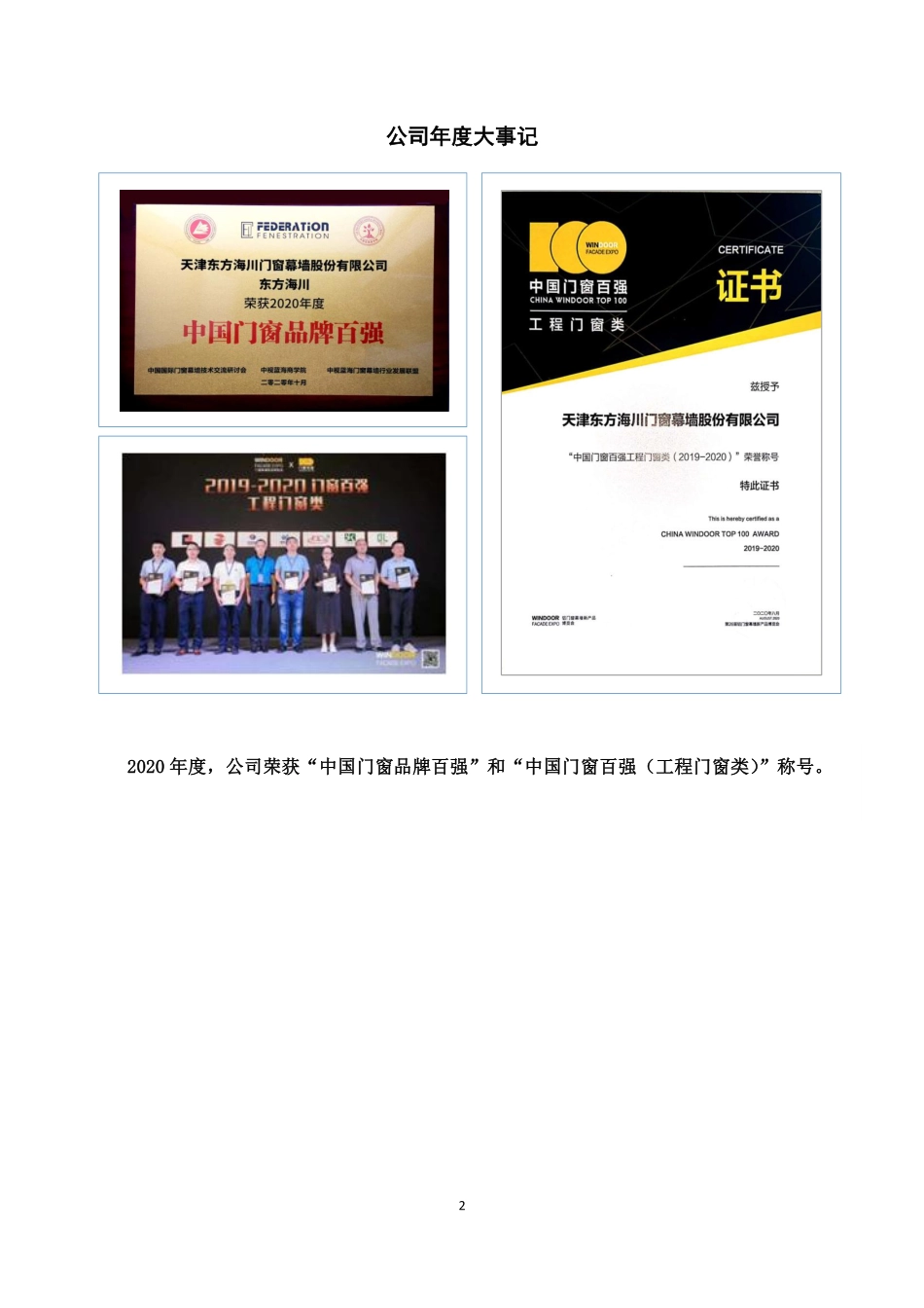 871864_2020_东方海川_2020年年度报告_2021-04-22.pdf_第2页