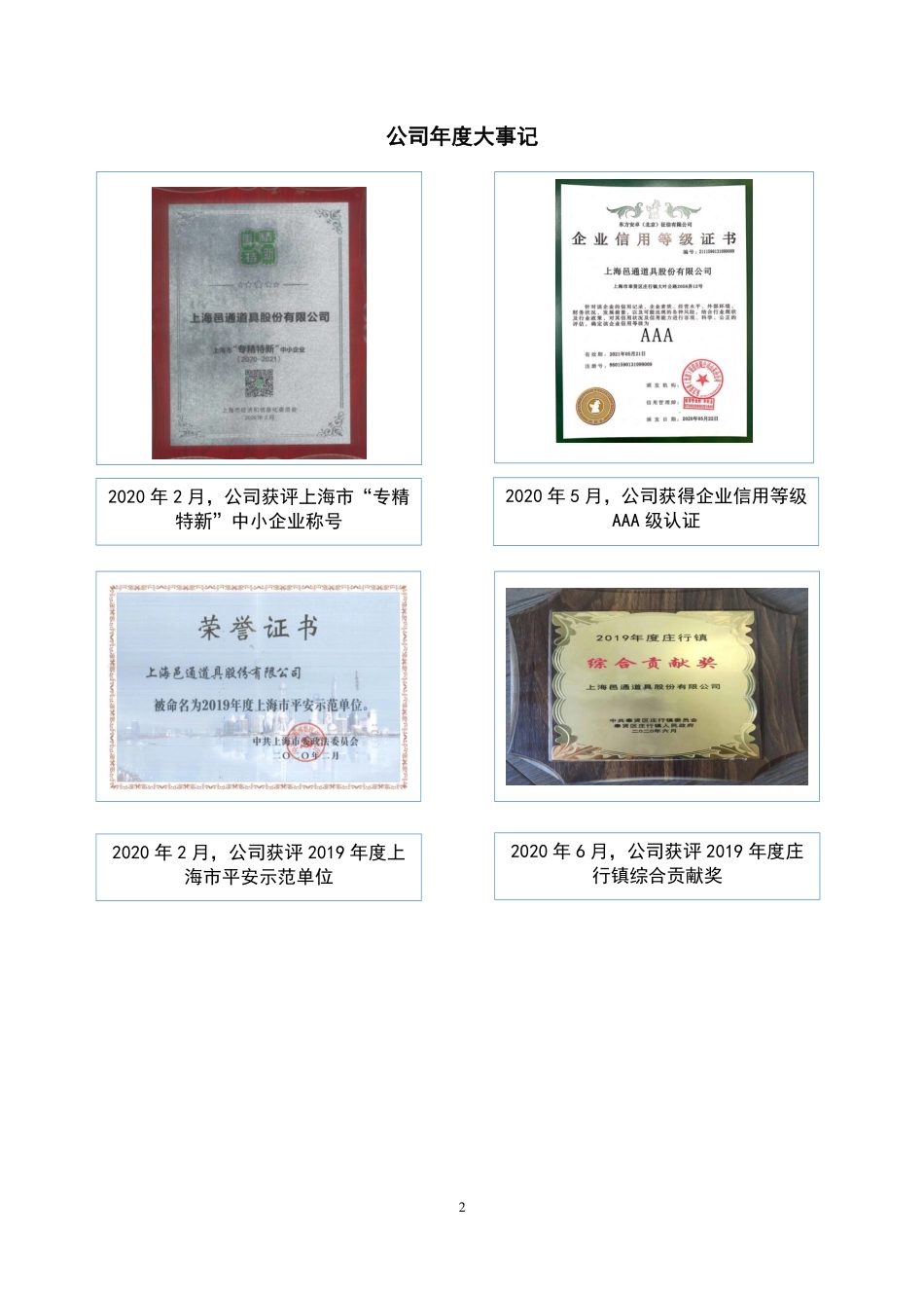 835979_2020_邑通道具_2020年年度报告_2021-04-29.pdf_第2页