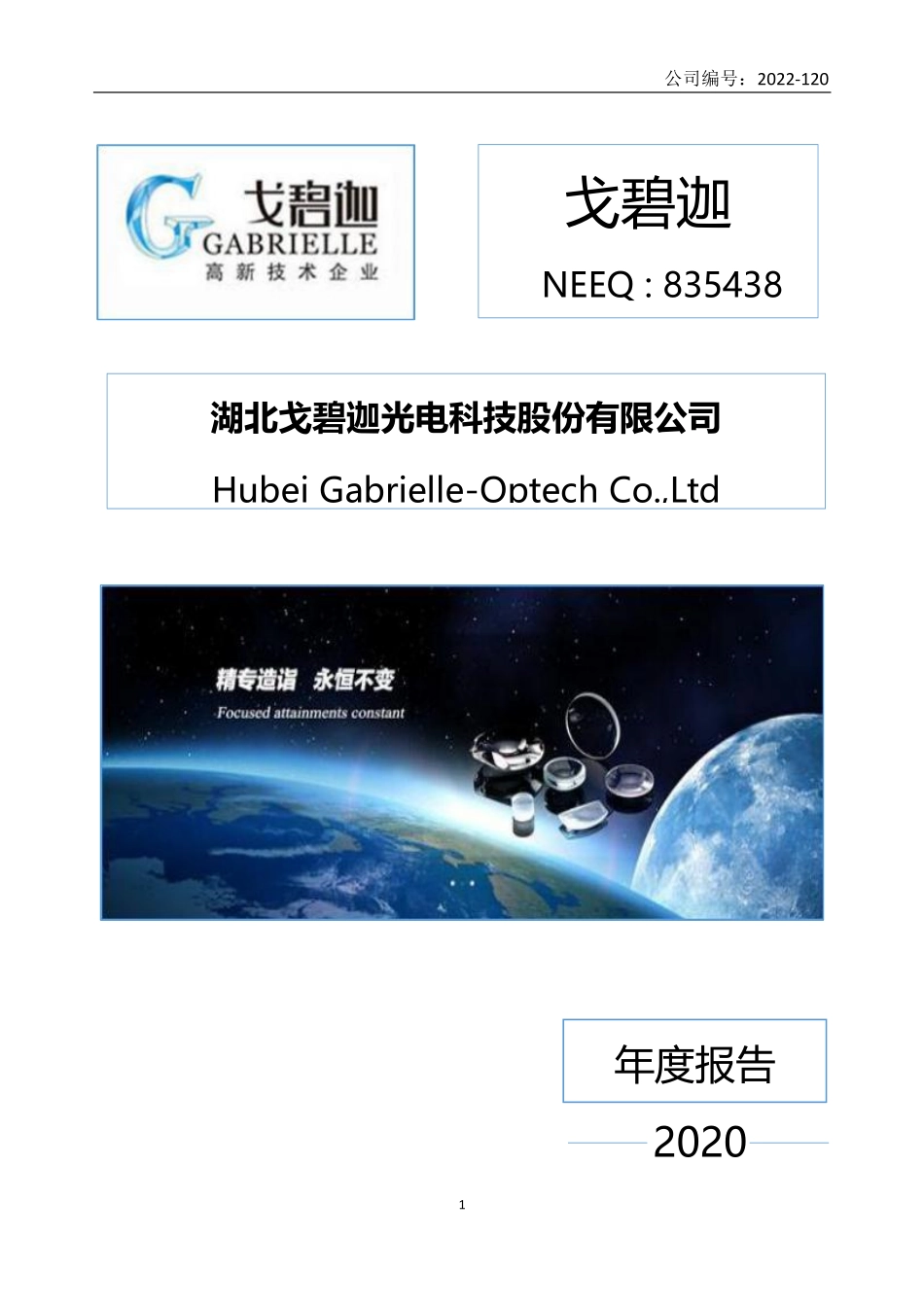 835438_2020_戈碧迦_2020年年度报告_2022-10-19.pdf_第1页