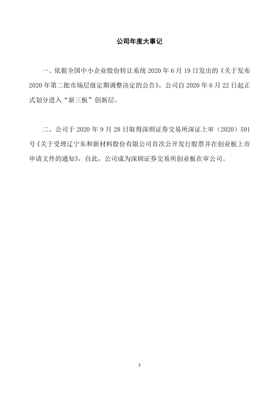 839792_2020_东和新材_2020年年度报告_2022-06-27.pdf_第2页