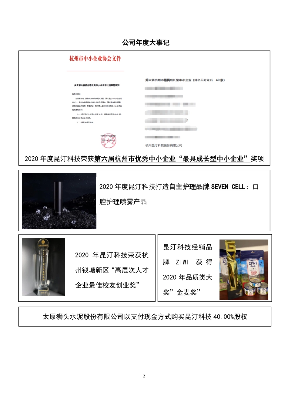 871115_2020_昆汀科技_2020年年度报告_2021-04-29.pdf_第2页
