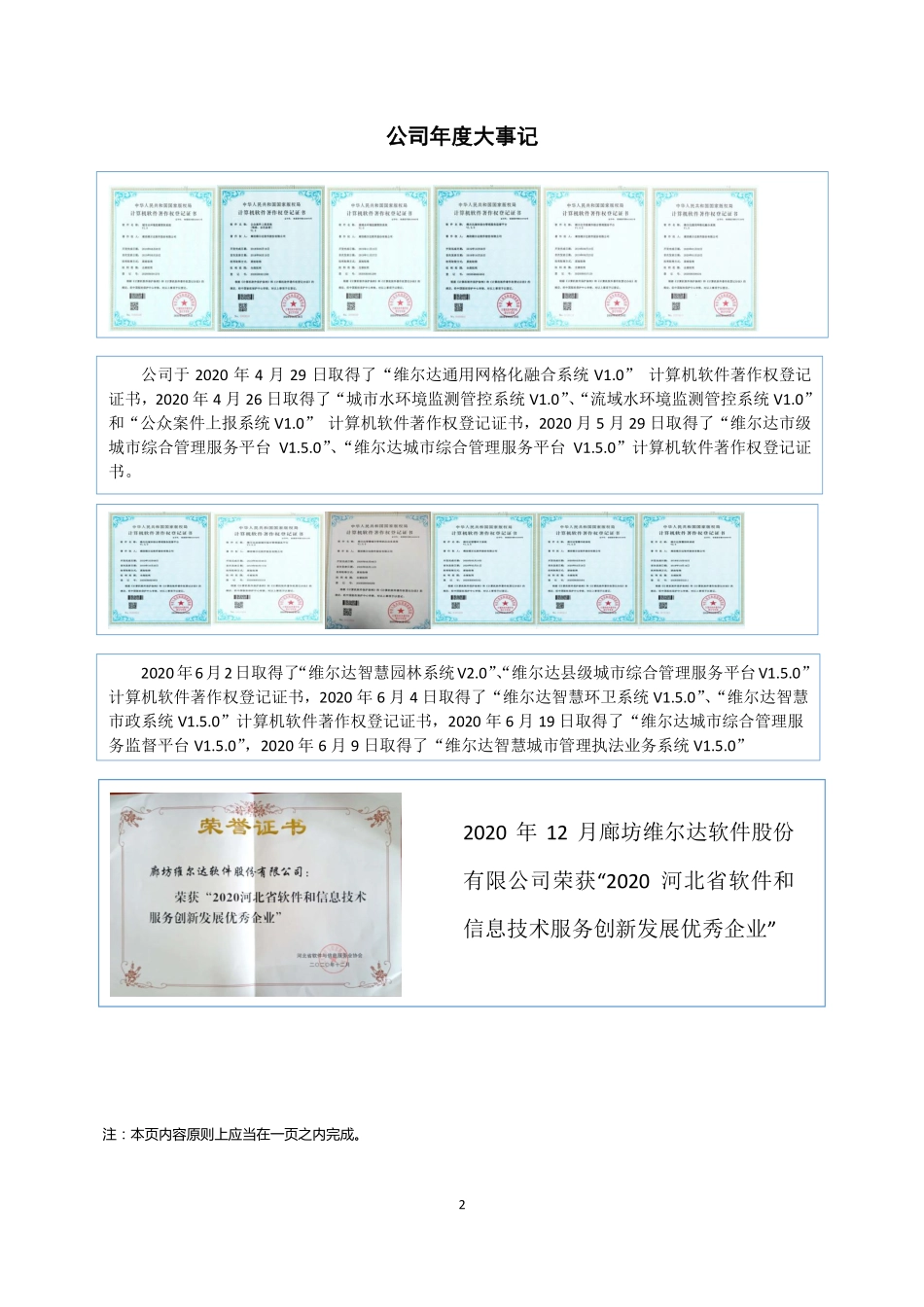 834811_2020_维尔达_2020年年度报告_2022-05-24.pdf_第2页