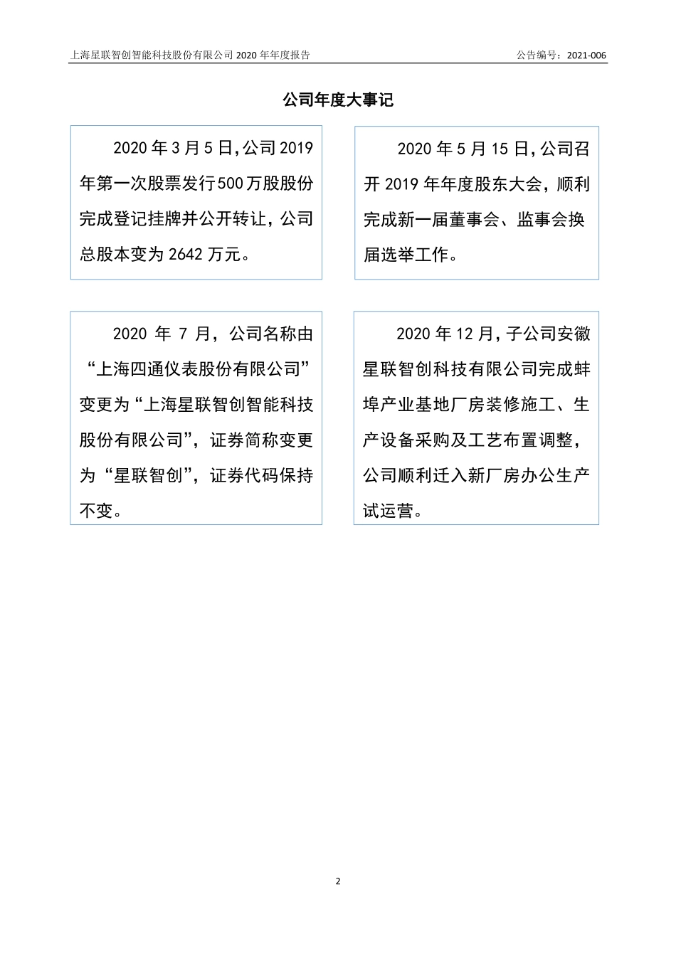 871845_2020_星联智创_2020年年度报告_2021-04-22.pdf_第2页