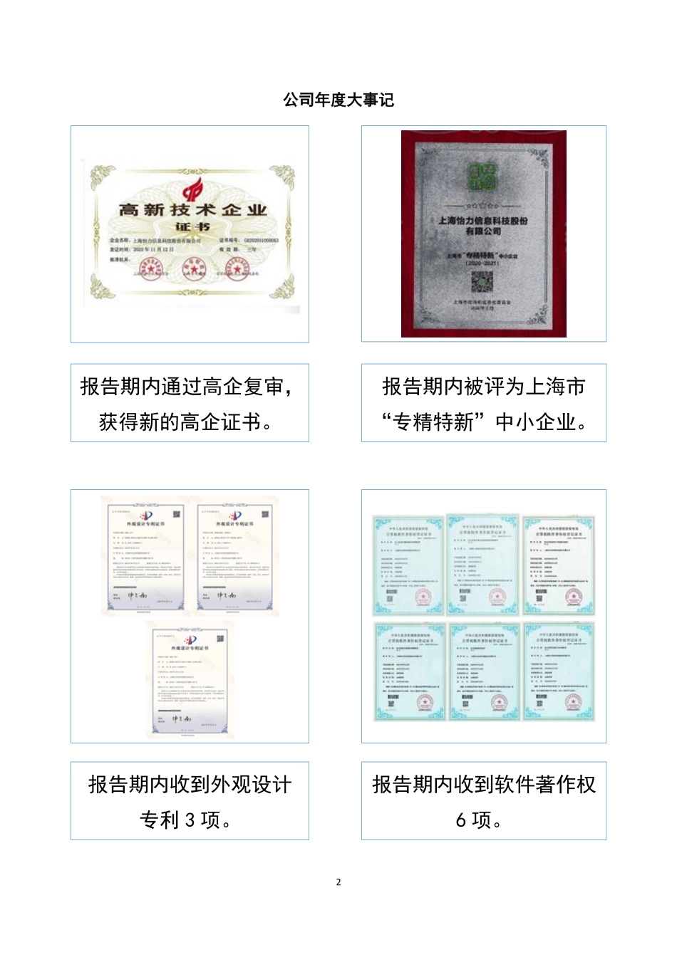 837136_2020_怡力信息_2020年年度报告_2022-06-23.pdf_第2页