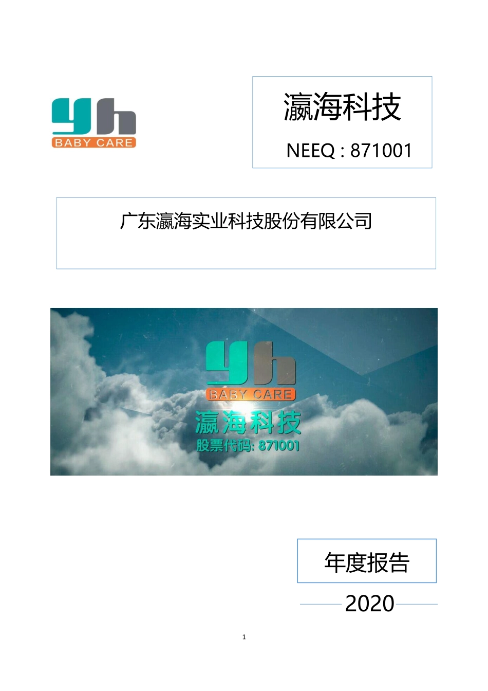 871001_2020_瀛海科技_2020年年度报告_2021-04-21.pdf_第1页