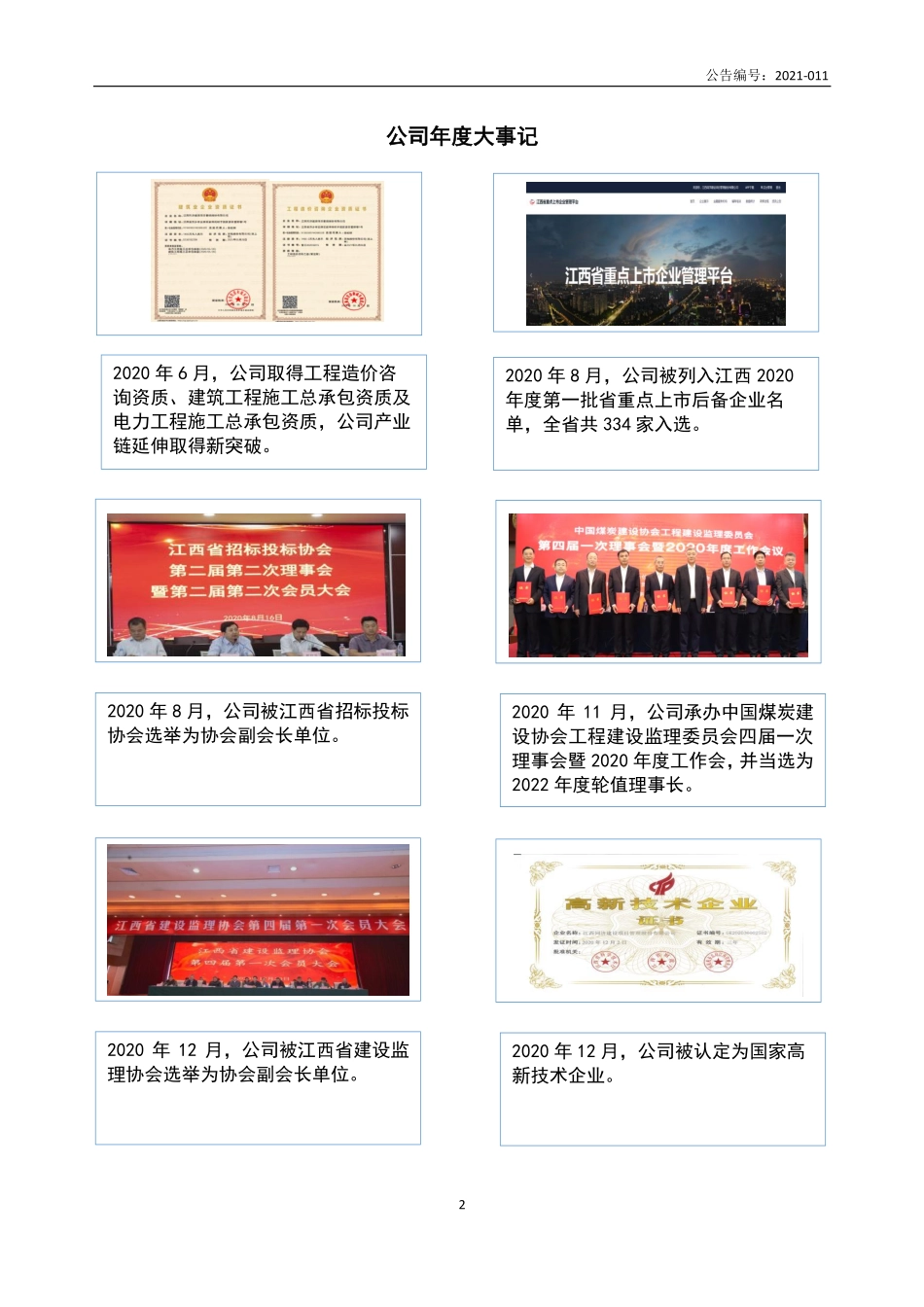 871076_2020_同济建管_2020年年度报告_2021-04-22.pdf_第2页