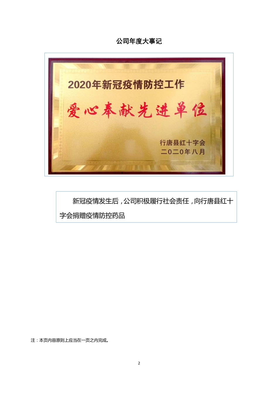 870773_2020_鹏海制药_2020年年度报告_2021-06-30.pdf_第2页