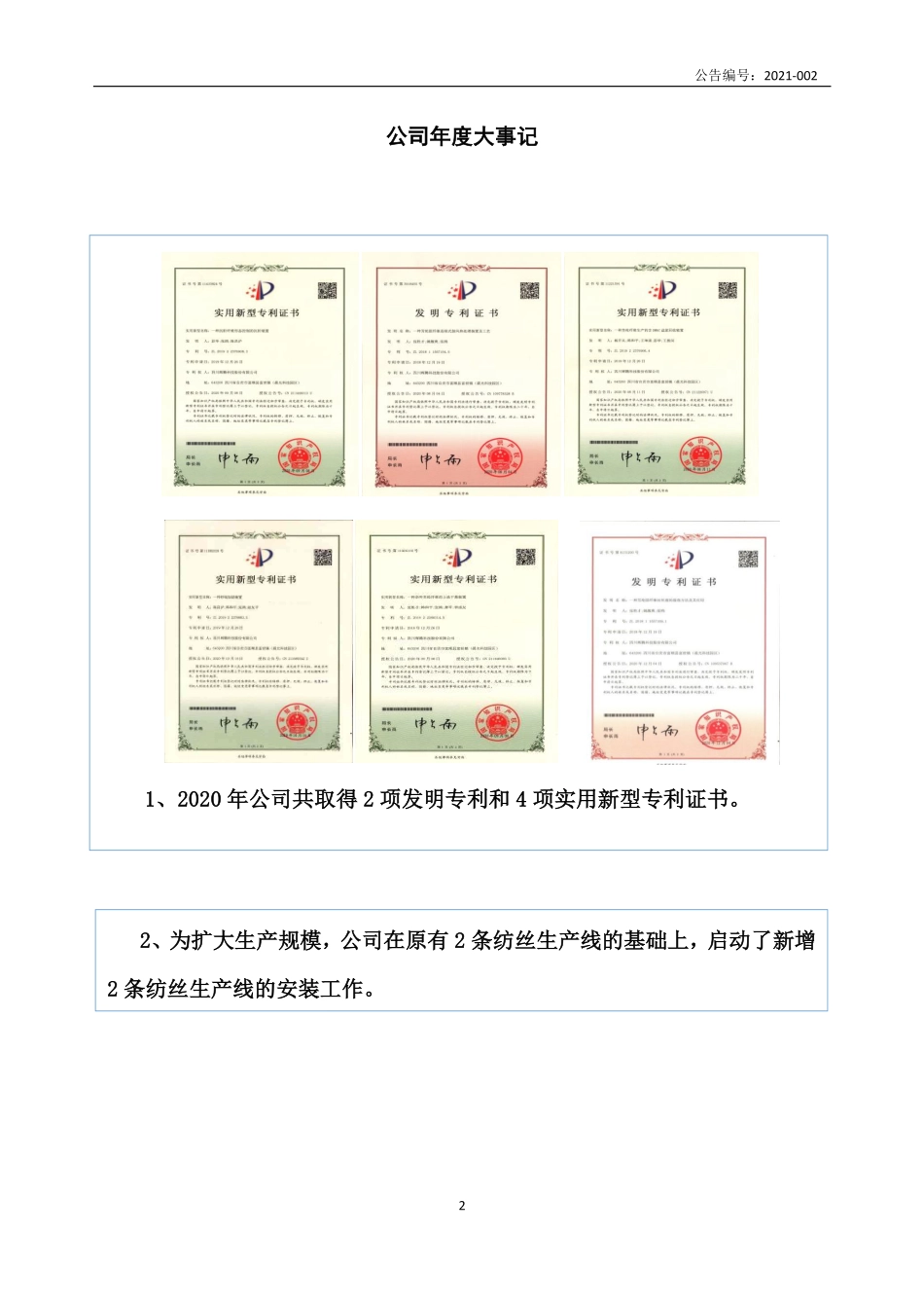 872505_2020_辉腾科技_2020年年度报告_2021-04-20.pdf_第2页