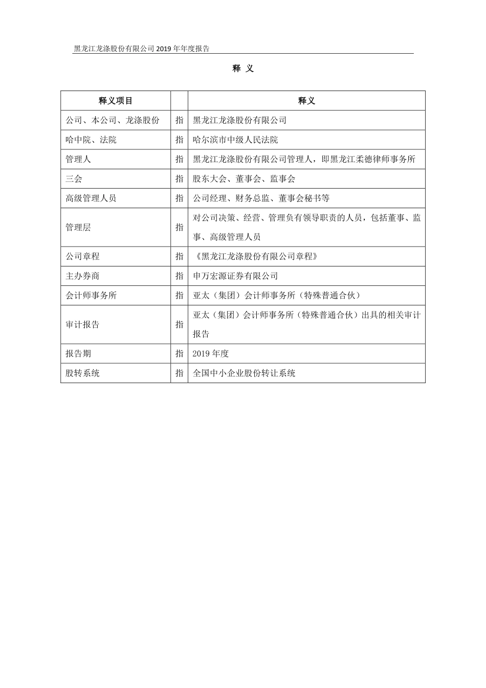 400050_2019_龙涤3_2019年年度报告_2020-04-23.pdf_第2页