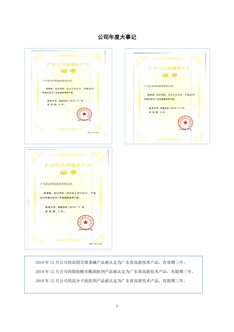 430429_2019_星业科技_2019年年度报告_2020-04-21.pdf_第2页