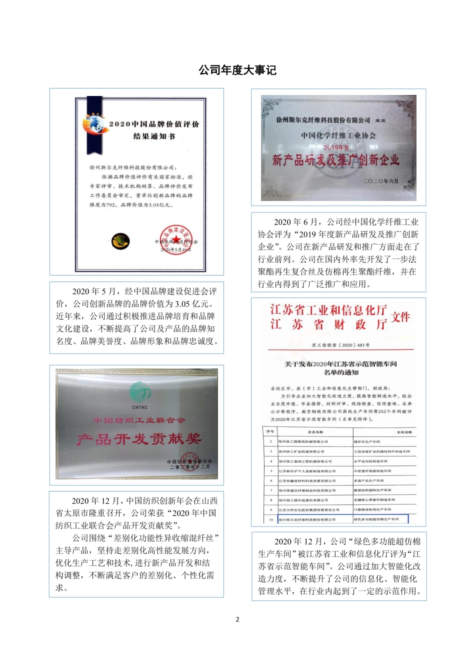 834217_2020_斯尔克_2020年年度报告_2022-08-28.pdf_第2页