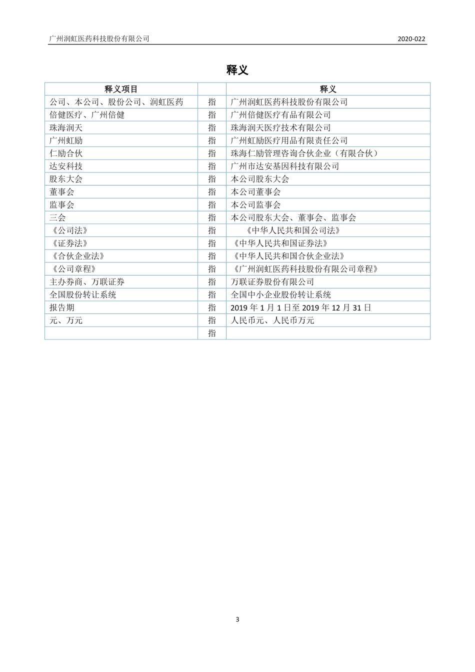 872194_2019_润虹医药_2019年年度报告_2020-04-29.pdf_第3页
