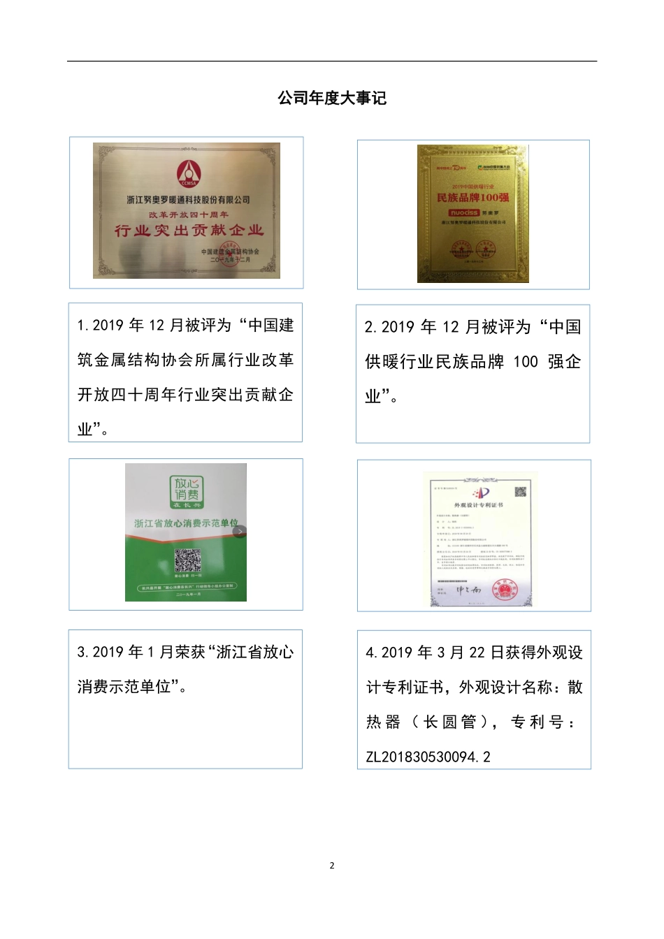 872454_2019_努奥罗_2019年年度报告_2020-04-27.pdf_第2页