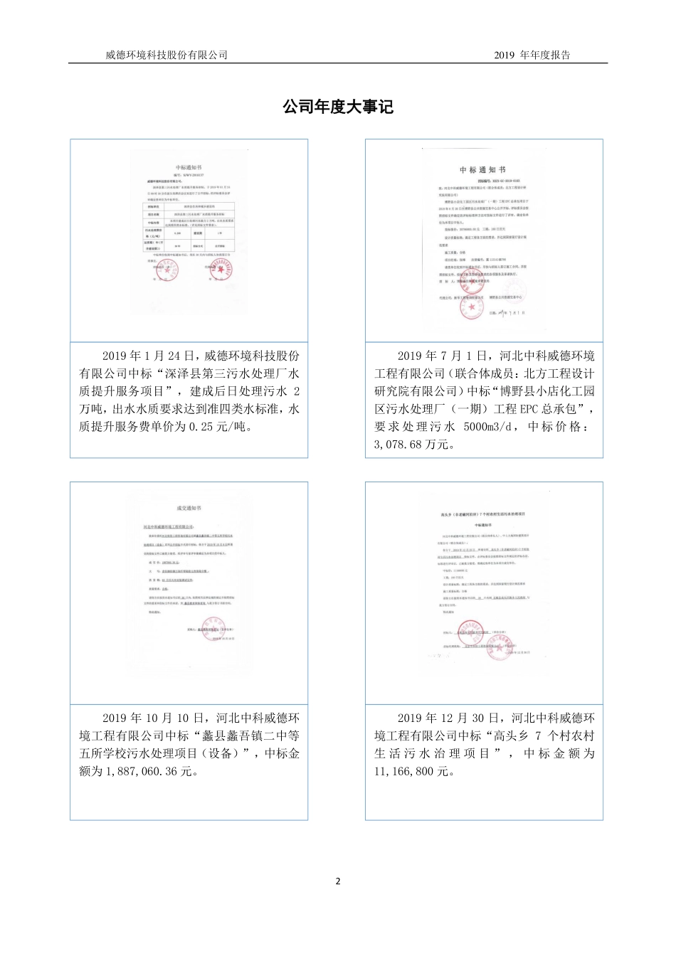 872311_2019_威德环境_2019年年度报告_2020-05-19.pdf_第2页