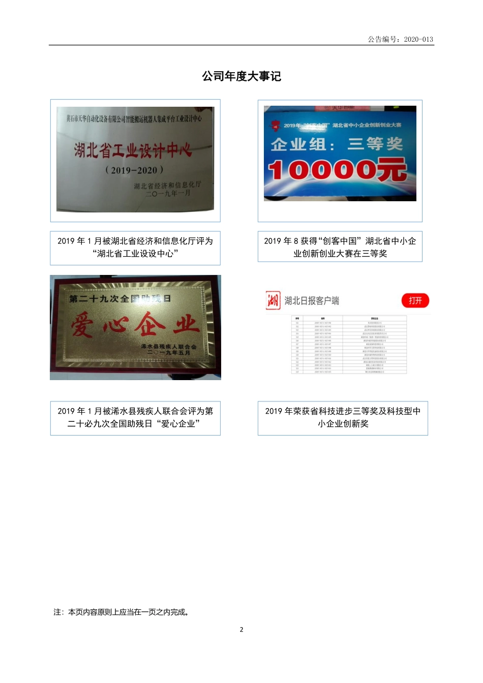 873176_2019_天华智能_2019年年度报告_2020-06-28.pdf_第2页