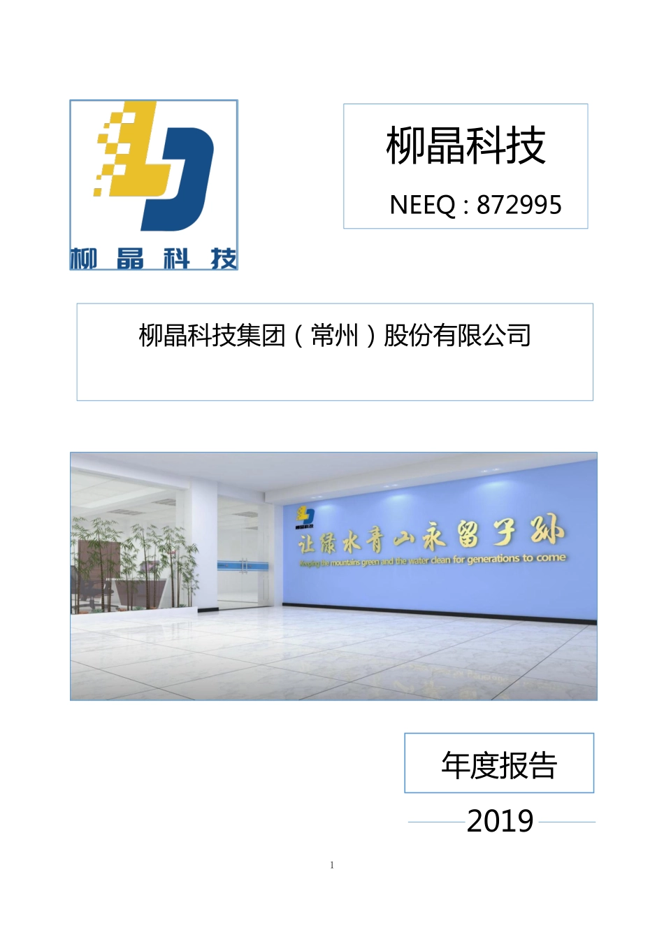 872995_2019_柳晶科技_2019年年度报告_2020-03-11.pdf_第1页