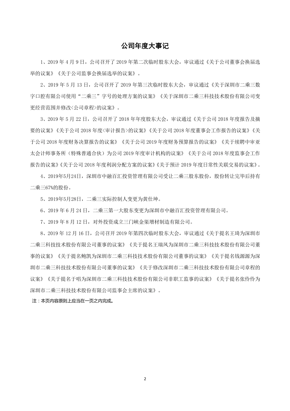 871206_2019_二乘三_2019年年度报告_2020-04-22.pdf_第2页