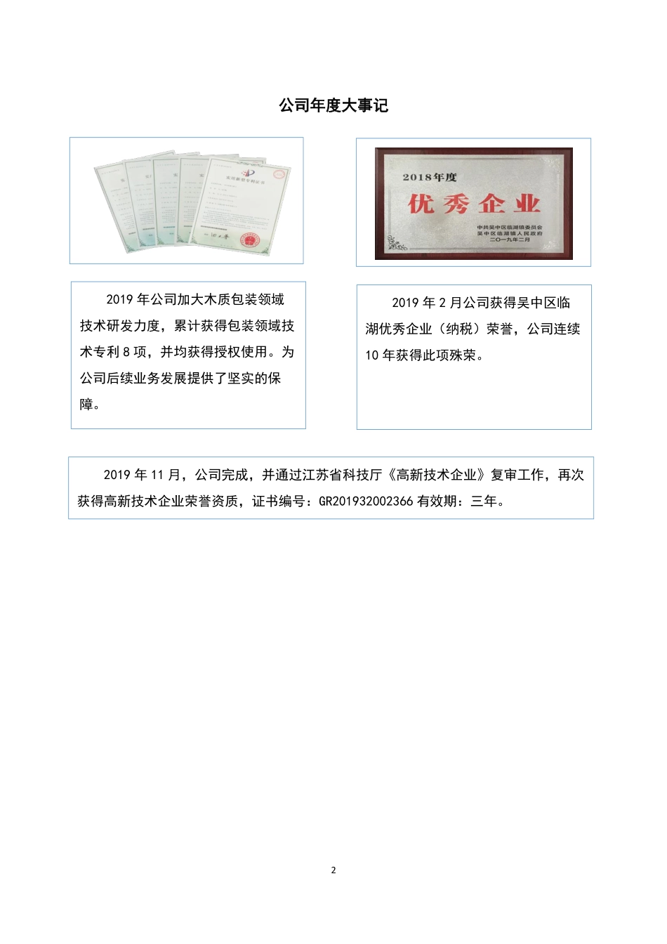 871696_2019_安捷包装_2019年年度报告_2020-04-09.pdf_第2页