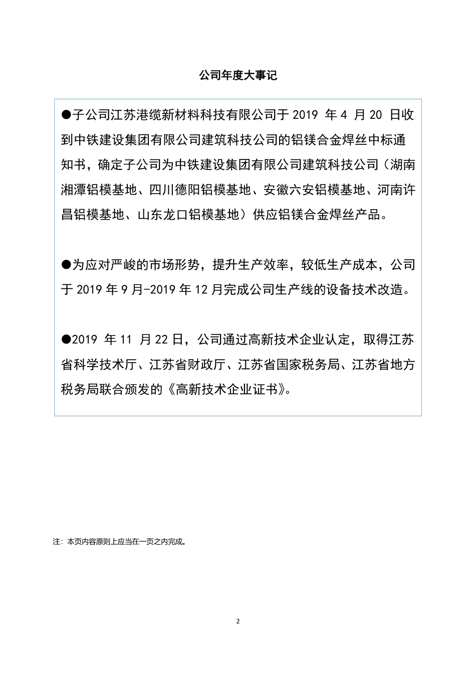 872588_2019_宏基铝业_2019年年度报告_2020-04-22.pdf_第2页