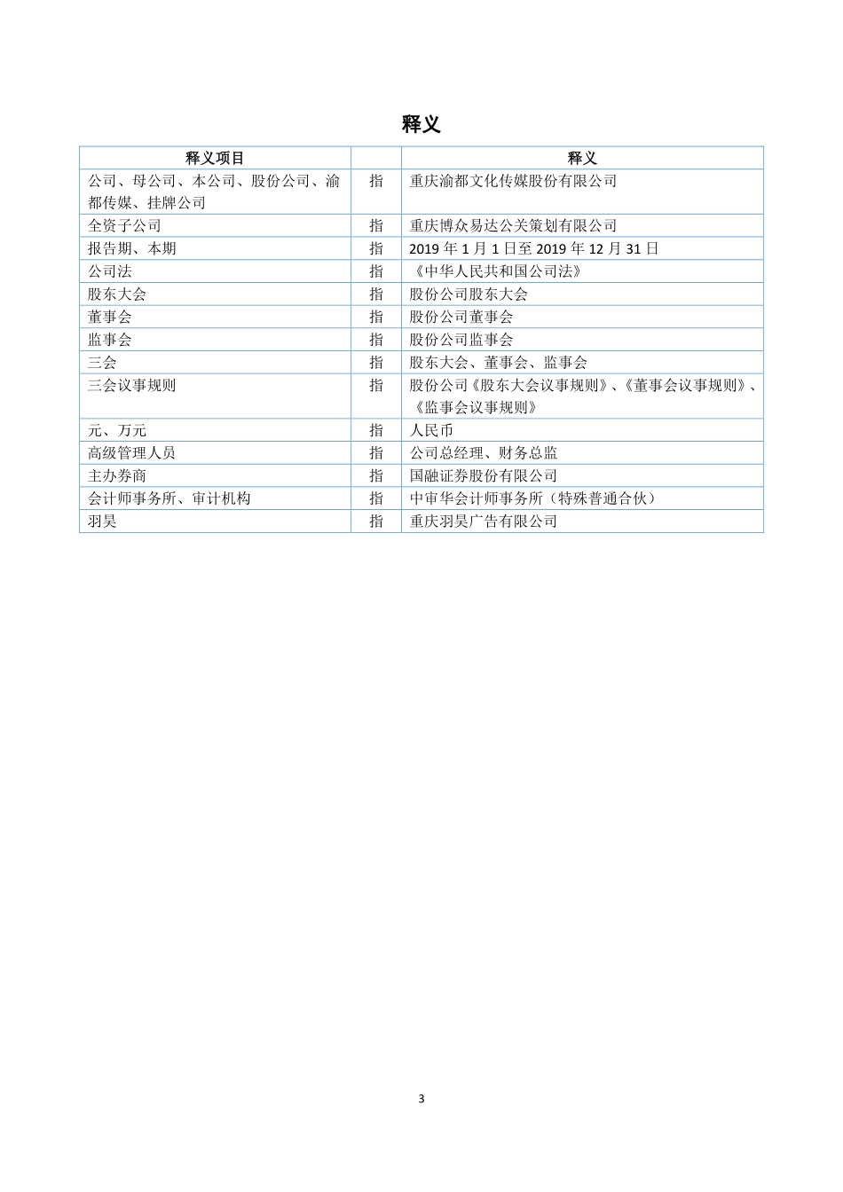 873155_2019_渝都传媒_2019年年度报告_2020-04-29.pdf_第3页