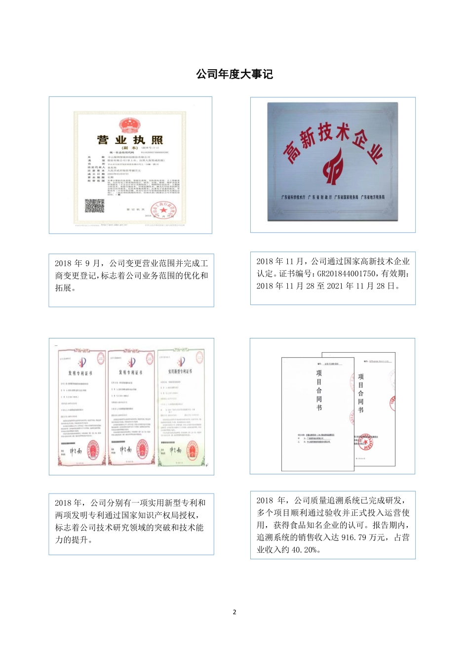 430509_2018_银利智能_2018年度报告_2019-04-23.pdf_第2页