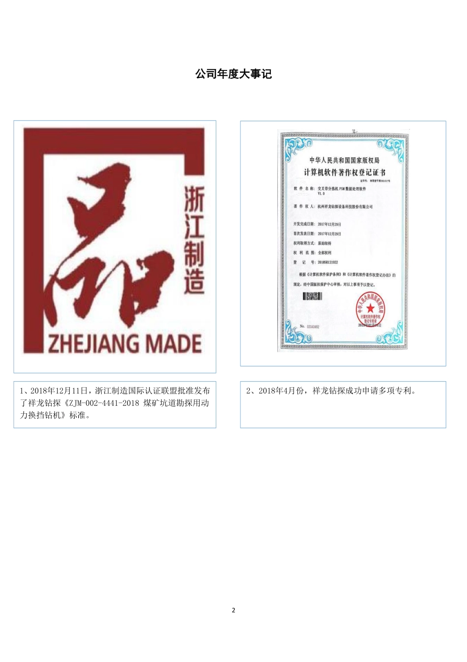 831457_2018_祥龙钻探_2018年年度报告_2019-04-28.pdf_第2页